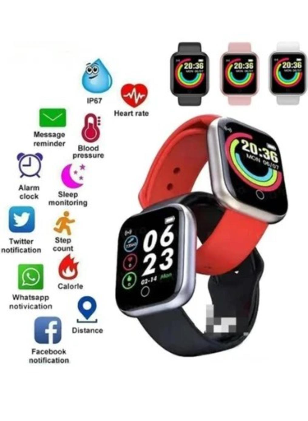 Bluetooth Smart Watch with Health Tracking and Water Resistance