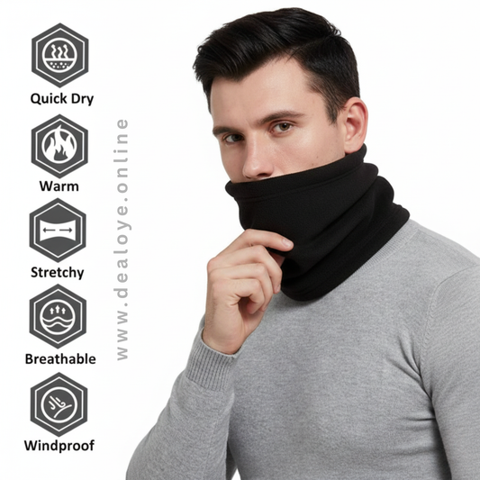 1 Pc Fleece Plain Neck Warmer